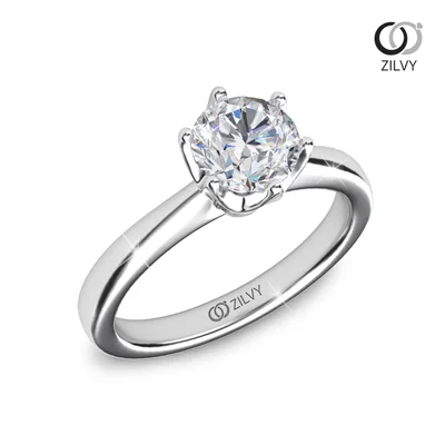 Women's Diamond Ring GR656 - perspective view