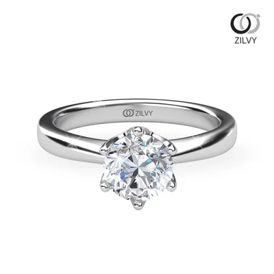 Women's Diamond Ring GR656 - top view