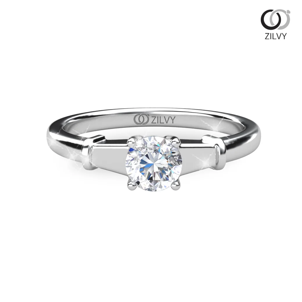Women's Diamond Ring GR660 - top view