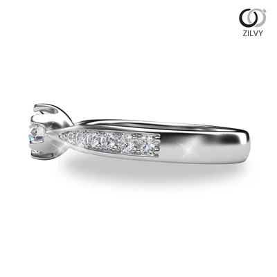 Women's Diamond Ring GR661 - side view