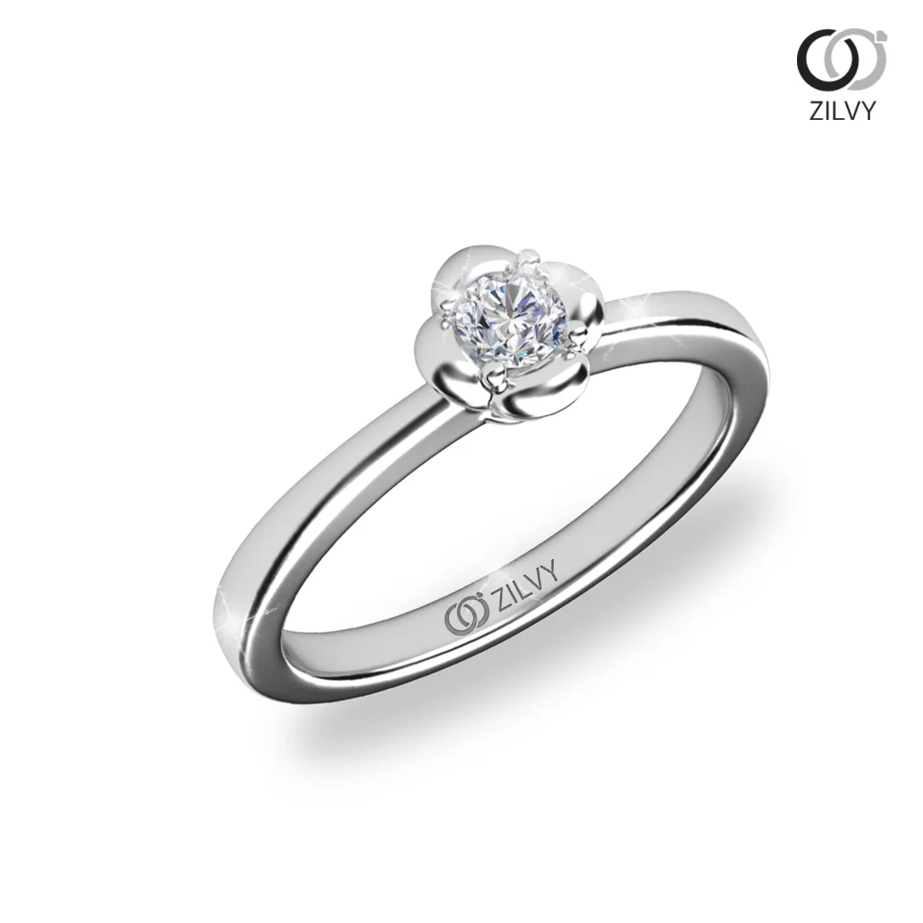 Women's Diamond Ring GR673 - perspective view
