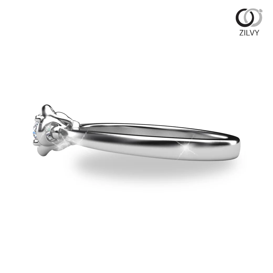 Women's Diamond Ring GR673 - side view
