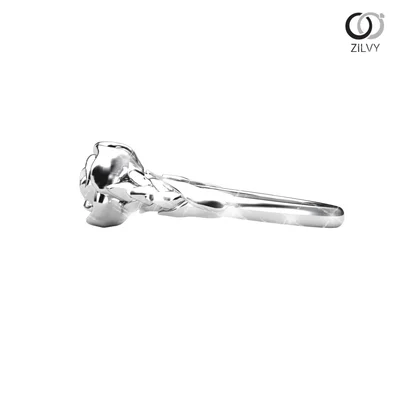 แหวนเพชรผู้หญิง รุ่น GR674 - มุมข้าง