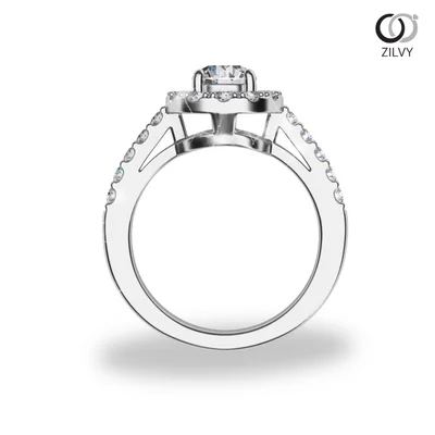Women's Diamond Ring GR675 - front view