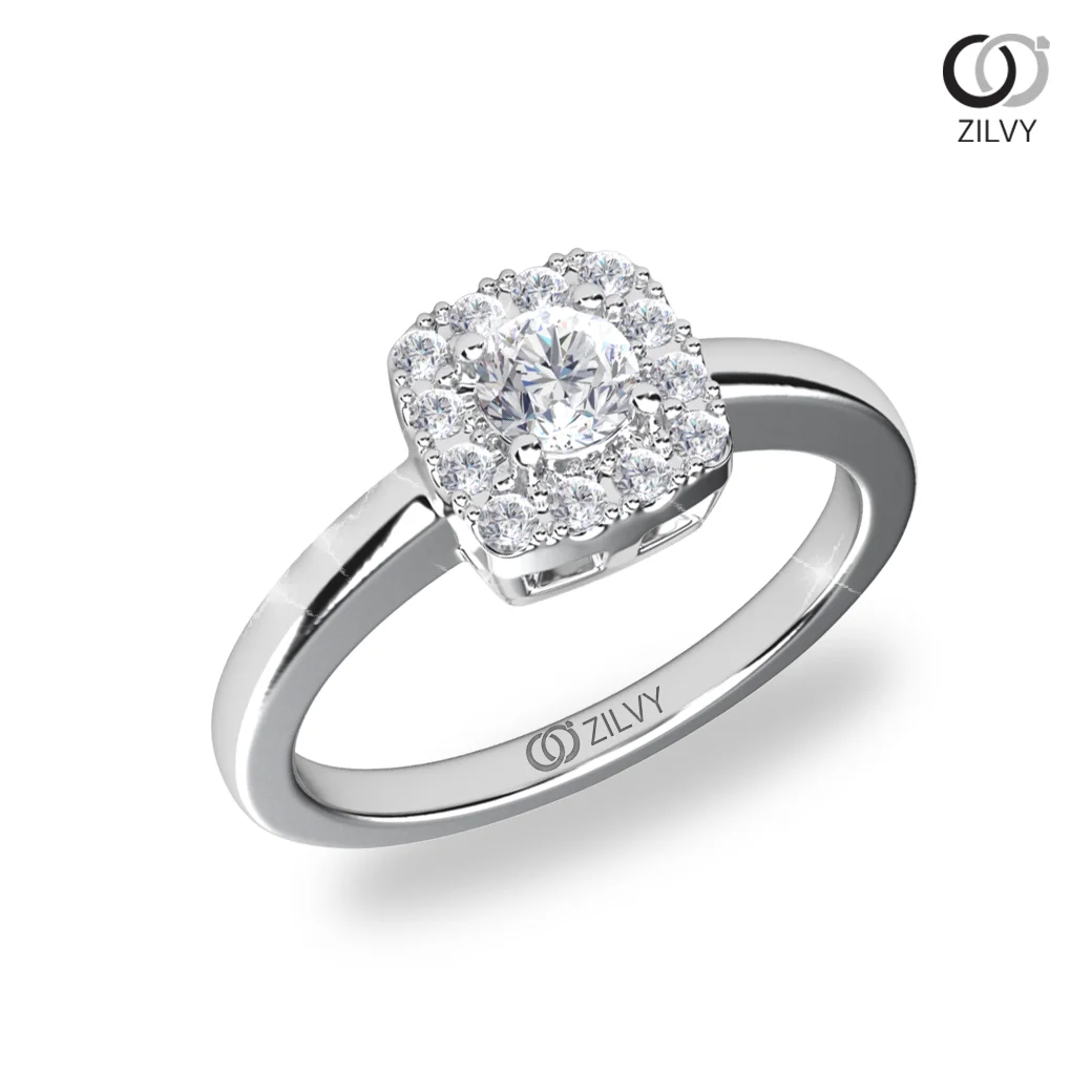 แหวนเพชร Reine Halo