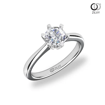 แหวนเพชรผู้หญิง รุ่น GR688 - มุมเปอร์สเปกทีฟ