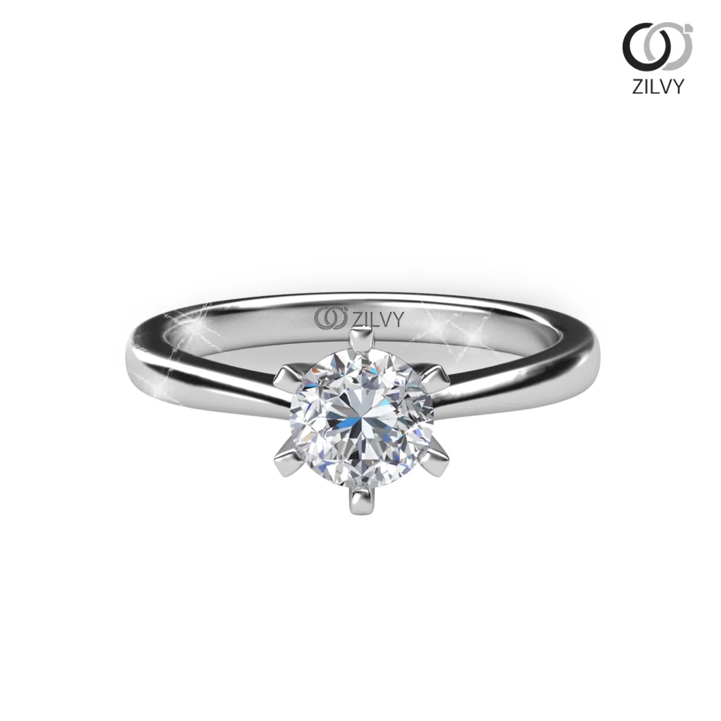 Women's Diamond Ring GR688 - top view