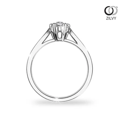 Women's Diamond Ring GR697 - front view