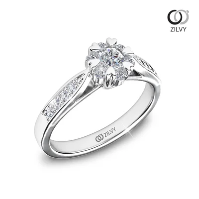 Women's Diamond Ring GR697 - full view