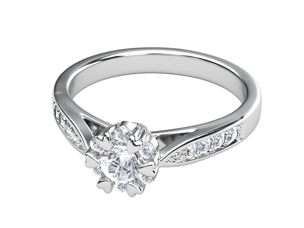 แหวนเพชร Reign Cluster