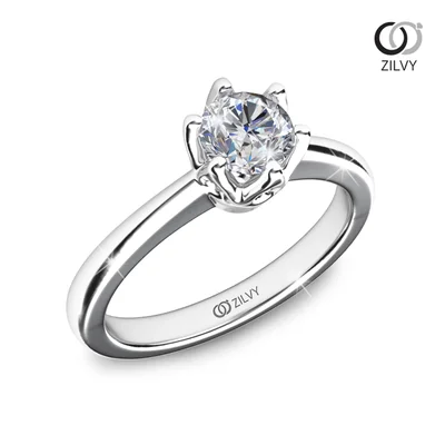 แหวนเพชรผู้หญิง รุ่น GR701 - ภาพเต็ม