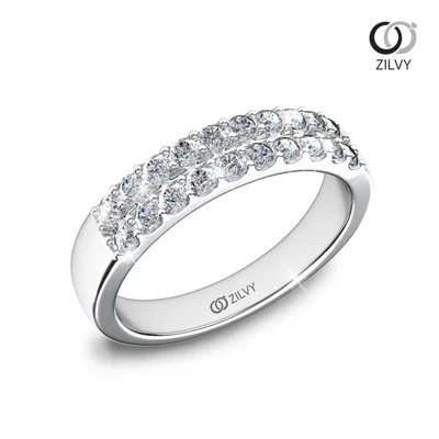 แหวนเพชรผู้หญิง รุ่น GR703 - มุมเปอร์สเปกทีฟ