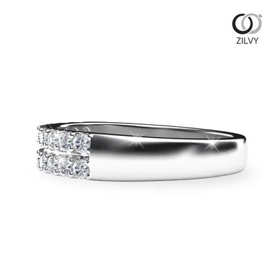 แหวนเพชรผู้หญิง รุ่น GR703 - มุมข้าง