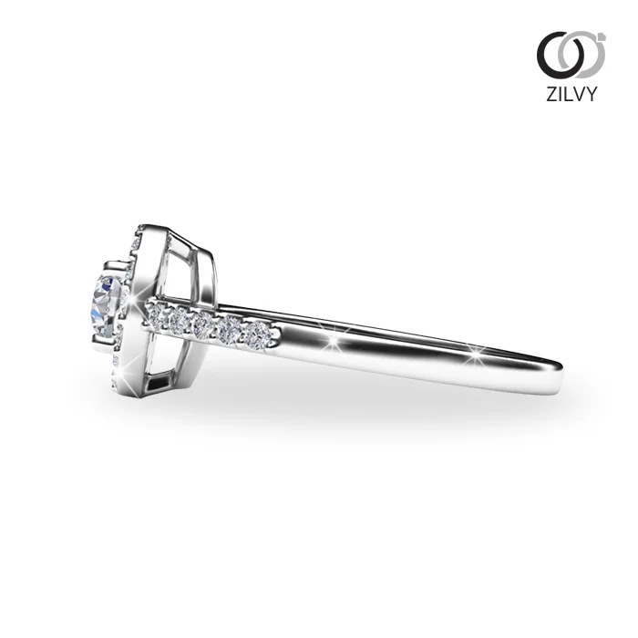 Women's Diamond Ring GR710 - side view