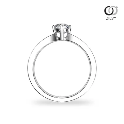 แหวนเพชรผู้หญิง รุ่น GR713 - มุมหน้า