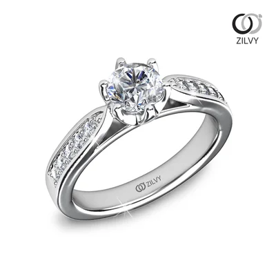 แหวนเพชรผู้หญิง รุ่น GR717 - ภาพเต็ม