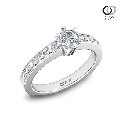 แหวนเพชรผู้หญิง รุ่น GR718 - ภาพเต็ม