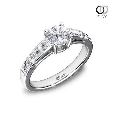 แหวนเพชรผู้หญิง รุ่น GR727 - ภาพเต็ม