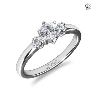 แหวนเพชรผู้หญิง รุ่น GR737 - ภาพเต็ม