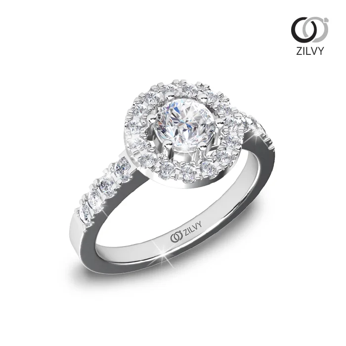 แหวนเพชร Rosalind Halo