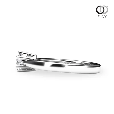 แหวนเพชรผู้หญิง รุ่น GR748 - มุมข้าง