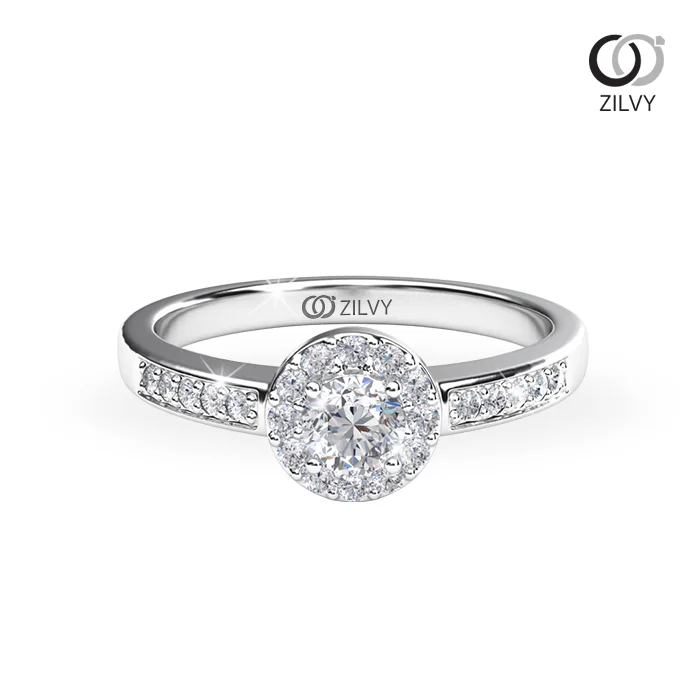 Women's Diamond Ring GR753 - top view