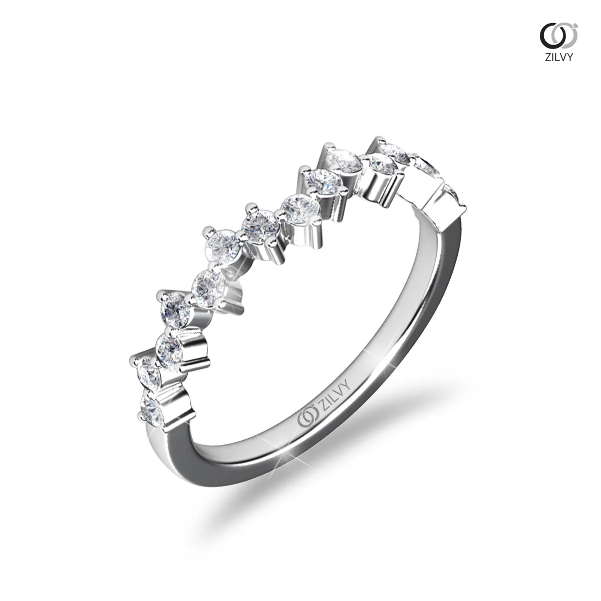 แหวนเพชร Sylvie Eternity