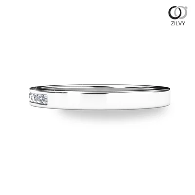 แหวนเพชรผู้หญิง รุ่น GR764 - มุมข้าง