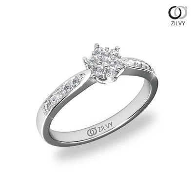 แหวนเพชรผู้หญิง รุ่น GR788 - ภาพเต็ม