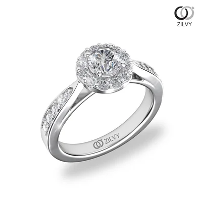 แหวนเพชรผู้หญิง รุ่น GR790 - ภาพเต็ม