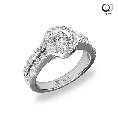 แหวนเพชรผู้หญิง รุ่น GR791 - ภาพเต็ม