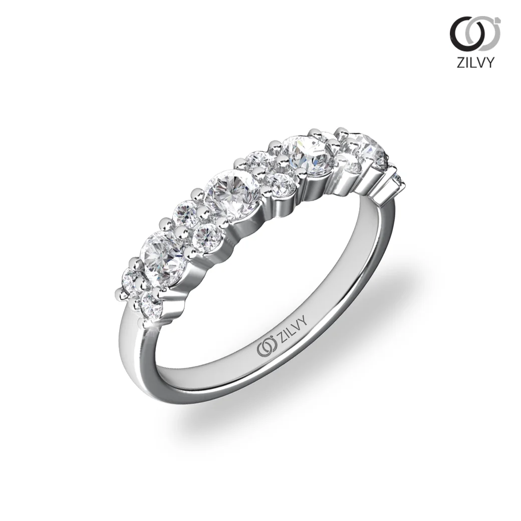 แหวนเพชร Soleil Cluster