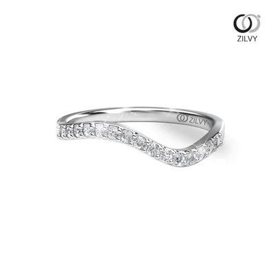 แหวนเพชรผู้หญิง รุ่น GR798 - มุมบน