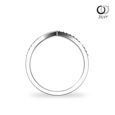 แหวนเพชรผู้หญิง รุ่น GR802 - มุมหน้า