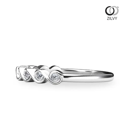 แหวนเพชรผู้หญิง รุ่น GR805 - มุมข้าง