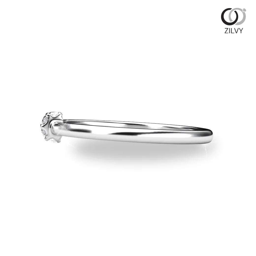 Women's Diamond Ring GR808 - side view