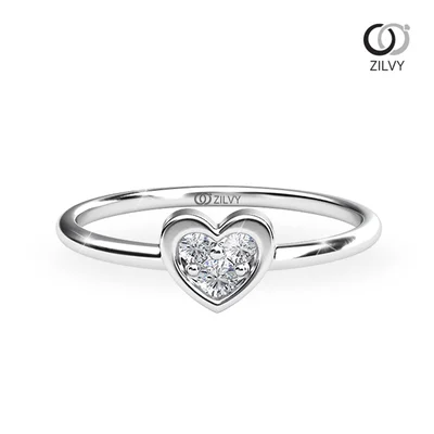 Women's Diamond Ring GR811 - top view