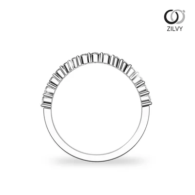 แหวนเพชรผู้หญิง รุ่น GR813 - มุมหน้า