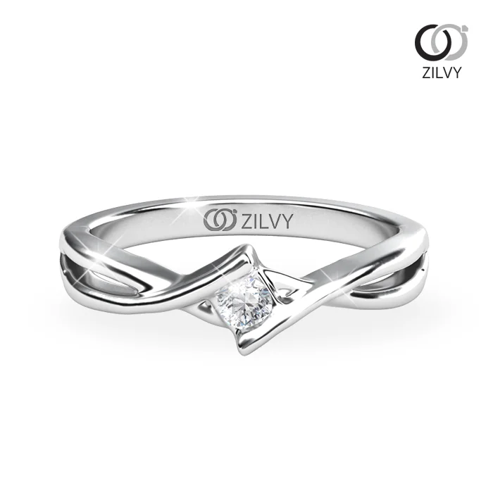 Women's Diamond Ring GR815 - top view