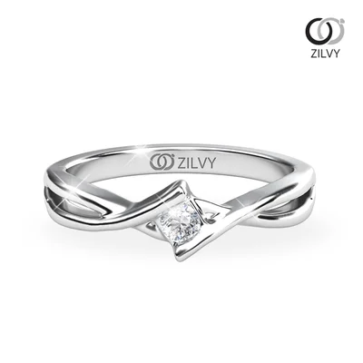 Women's Diamond Ring GR815 - top view