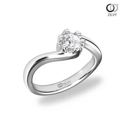 แหวนเพชรผู้หญิง รุ่น GR818 - ภาพเต็ม