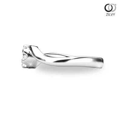 แหวนเพชรผู้หญิง รุ่น GR818 - มุมข้าง