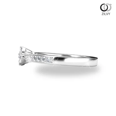 Women's Diamond Ring GR842 - side view