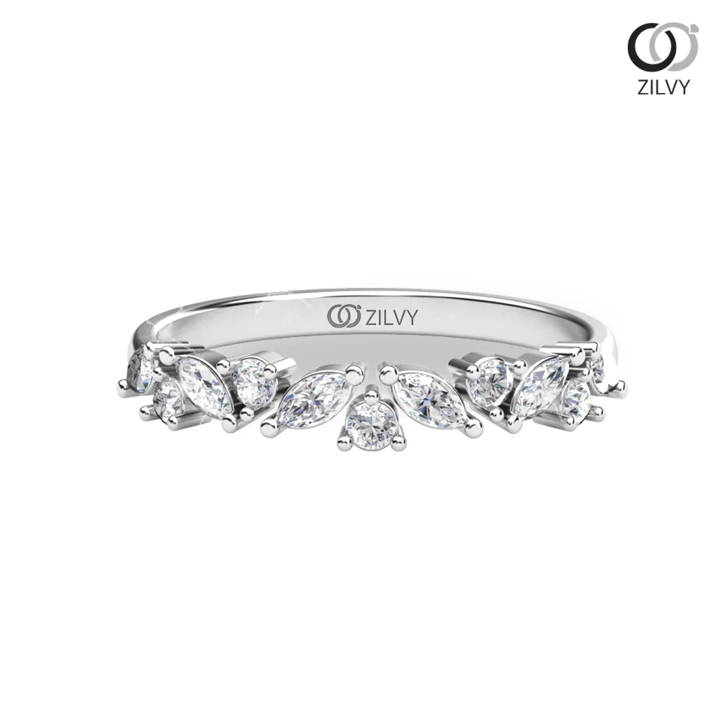 Women's Diamond Ring GR846 - top view