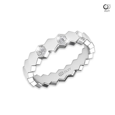 แหวนเพชรผู้หญิง รุ่น GR848 - มุมเปอร์สเปกทีฟ