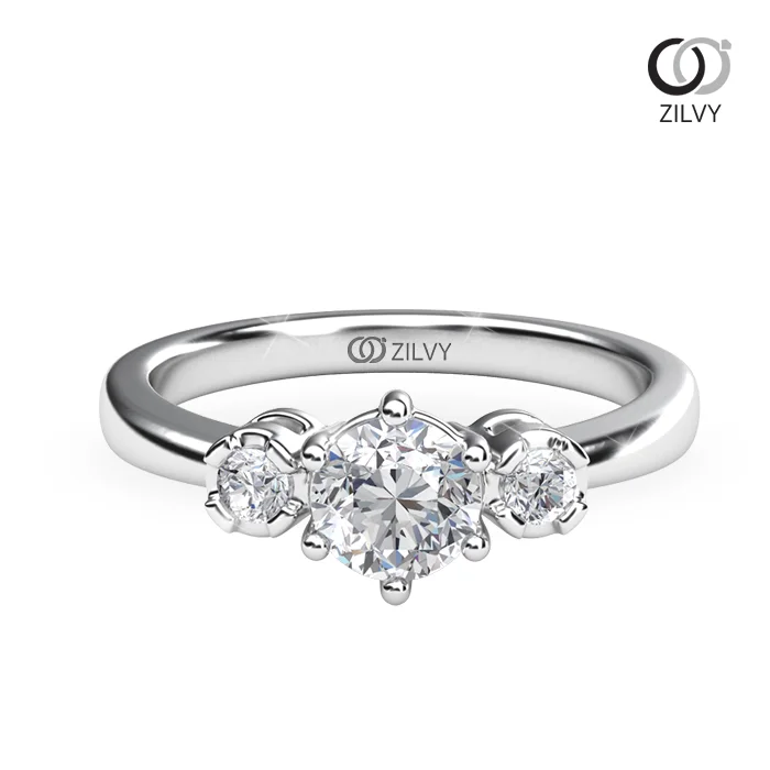 Women's Diamond Ring GR852 - top view