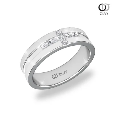 แหวนเพชรผู้หญิง รุ่น GR853 - มุมเปอร์สเปกทีฟ