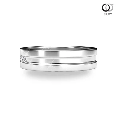 แหวนเพชรผู้หญิง รุ่น GR853 - มุมข้าง