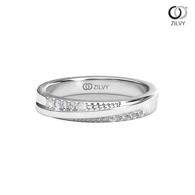 Women's Diamond Ring GR854 - top view