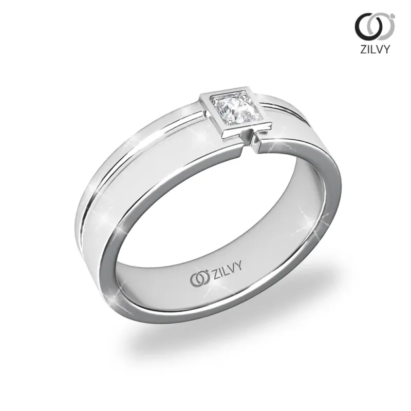 แหวนเพชร Dahlia Bezel
